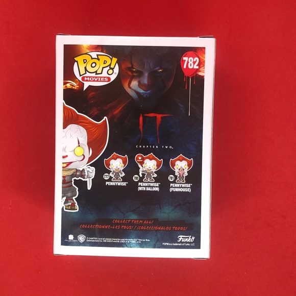 Funko Pop! IT Chapter Two "Pennywise with Blade" - Picture 3 of 6
